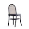 Manhattan Comfort Paragon Dining Chair 1.0 with Grey Cushions in Black and Cane, Set of 2 DCCA05-GY - alternate 5